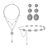 Regalo Perfecto: este juego de joyas es un regalo ideal para ocasiones especiales como cumpleaños, aniversarios o simplemente para hacer feliz a alguien. El exquisito embalaje hace que todo el conjunto sea aún más perfecto y ofrece una agradable sorpresa.