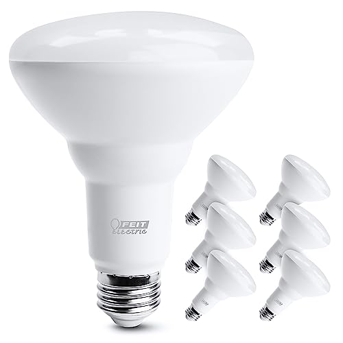 Feit Electric Led Br30 Light Bulbs, 65W Equivalent, Dimmable, 10 Year Life, 650 Lumens, 5000K Daylight, E26 Base Recessed Can Light Bulbs, Flood Light Bulbs, Damp Rated, 6 Pack, Br30Dm/850/10Kled/6 #TOP10