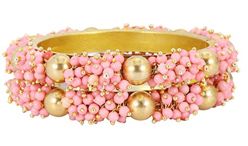 Image of NMII Metal and Zircon Studded Kadaa set for Women /Girls