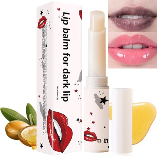 Lips Pink Bleaching Cream Balm,Lip Lightening Scrub Balm,Lip Lightening for Dark Lips,Long Lasting Lip Care with Natural Oil,Lip Care Lightens Remove Dark Lips for Women,Moisturizing Lip Brightening