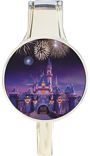 Disney Castle Fireworks Everything Purse Hanger Handbag Hook Retractable Folding