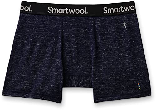 Smartwool Everyday Exploration Merino Boxer Brief Boxed - Men's Deep Navy Heather Medium