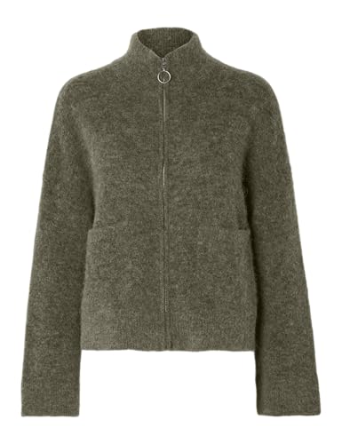 Cardigan SELECTED FEMME veste zippée en maille pour femme