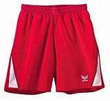 Erima Xetra Line Short ohne Innenslip - Größe 4 - rot/weiß/schwarz