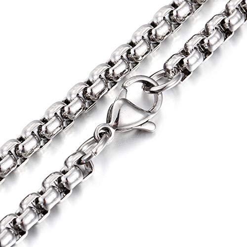 Chaîne Belcher KZTHGNS idée cadeau idéal homme collier acier inoxydable tendance