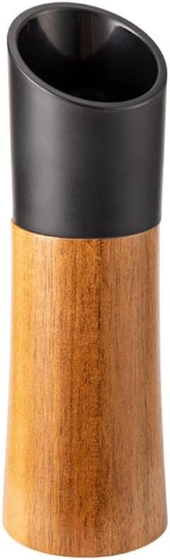 Black Pepper Grinder Sea Salt Pepper Shredded Grinding Bottle Manual Seasoning Jar(D)