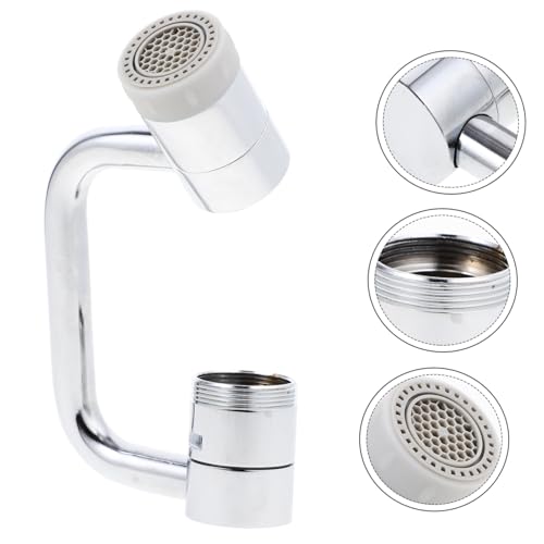 Extensor de grifo giratorio de cobre con rotación y modos duales para lavabo 4