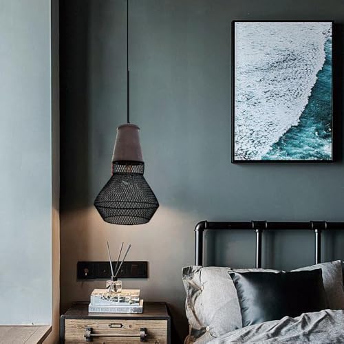 Lampe suspendue éclairage de suspension en béton esprit vintage