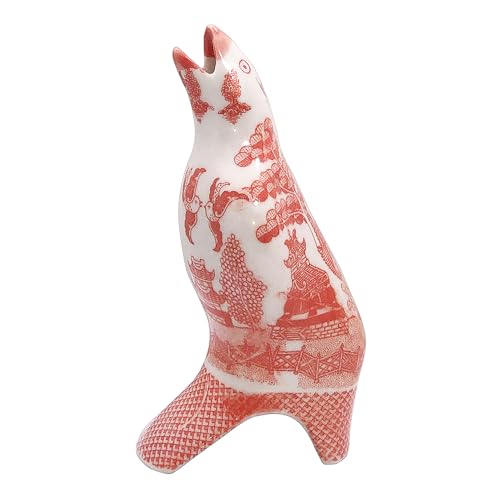 Pink Willow Ceramic Pie Bird 4.5 Inch Baking Tool