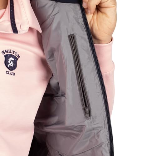 Doudoune sans manche Shilton avec patch poitrine brodé et finitions matelassées - 3