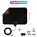 TV Antenna Indoor, Digital TV Antenna for Smart TV with Signal Booster, 480+ Miles Long Range HD TV Antenna Support All TV with 4K 1080p All Television Indoor and Outdoor-16.4ft Coaxial