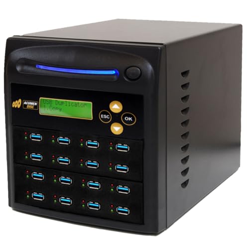 Image of Acumen Disc 1 to 15 USB 3.0 Duplicator & DOD Eraser - 6GB /Min AD15-USB100
