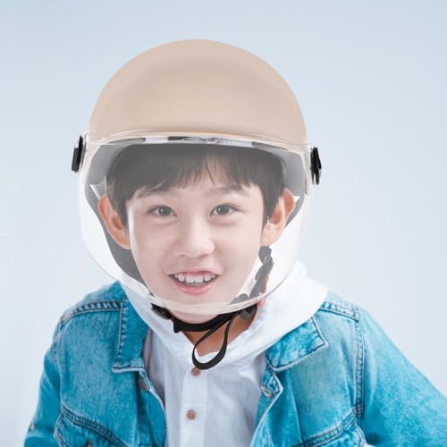 Casque de protection enfant taille réglable et visière
