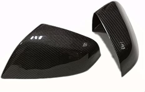 New Carbon Fiber Mirror Covers for Tesla Motors Model S 2012-2016 (A)