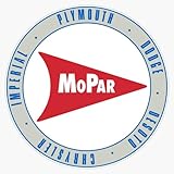 Mopar Window Bumper Sticker Decal 5'