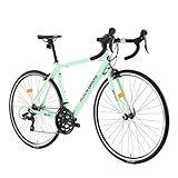 GEOMETRIA ENDURANCE RELAXED: Progettata per una posizione di pedalata più eretta, riduce lo stress su schiena e collo, rendendo questa bici da corsa ideale per principianti e per chi cerca sicurezza e comfort