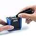 Trodat Printy 4911 DIY Self Inking Stamp,Blue Body - Black Ink,29x54x69mm