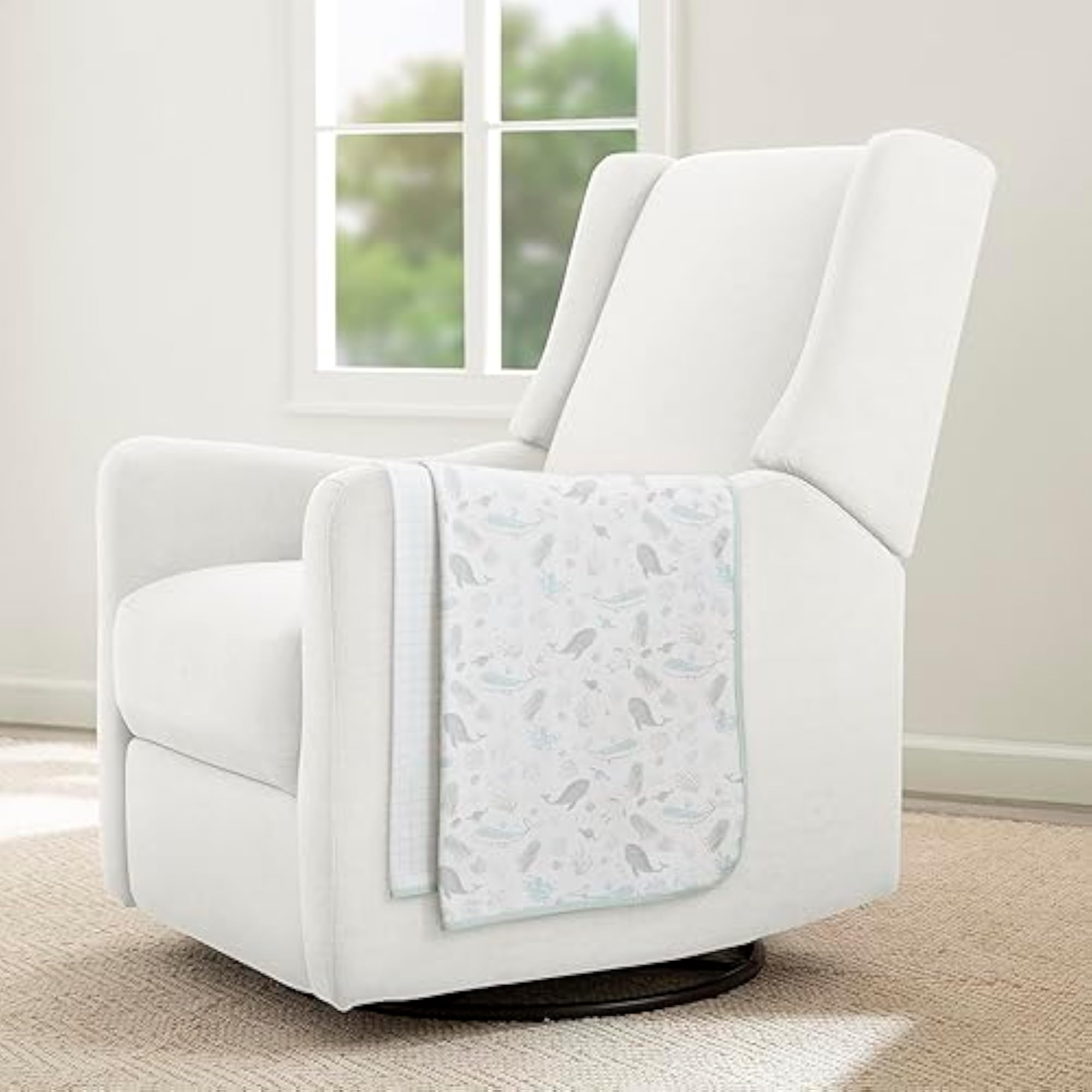 100% Organic Jersey Cotton Baby Receiving Blankets