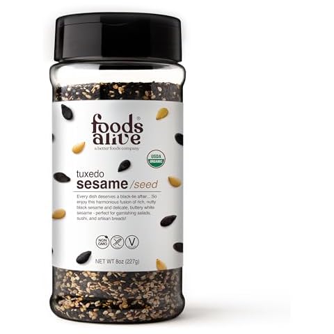 Foods Alive Organic Tuxedo Sesame Seeds Cover