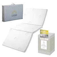 Amazon｜GOKUMIN マットレス 三つ折り 高反発 低反発 2層構造 厚