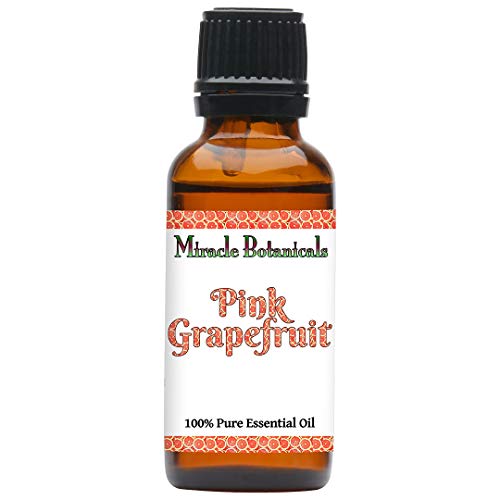 Miracle Botanicals Pink Grapefruit Essential Oil - 100% Pure Citrus Paradisi - 5ml, 10ml, or 30ml Sizes - Therapeutic Grade - 30ml/1oz