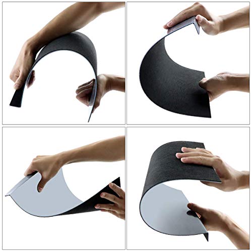 Image of WHDZ Paintless Dent Repair Tools Window Guard with Felt Dent Removal Tools Window Protector for Car (Black)