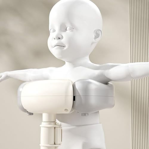 Support de douche réglable et pliable pour enfant avec siège de bain portable - 8