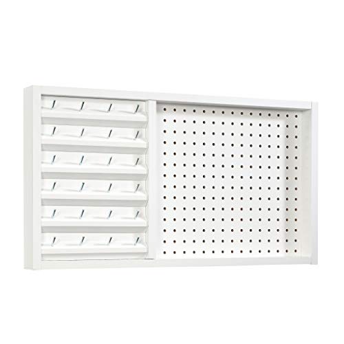 Sauder Craft Pro Series Wall Mounted Thread Rack, White Finish