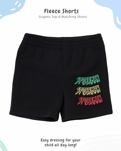Image of Marvel Boys' T-shirt and Shorts Set