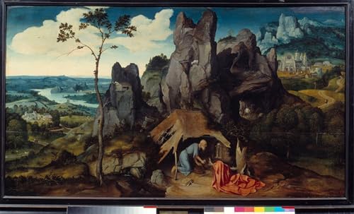 Impression d'affiches Joachim Patinir décoration murale affiche toile désert grand format 60x90