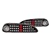 SPPC L.E.D Taillights Black Assembly Set For Chevy Camaro - (Pair) Driver Left and Passenger Right Side Replacement