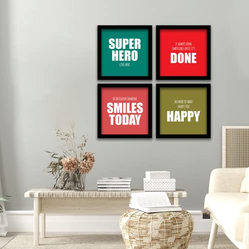 Image of kotart Engineered Wood - Wall Decor Frames For Photos & Motivational Quotes - Room Decoration For Home & Living Room - (Art 1, 10x10 inch)