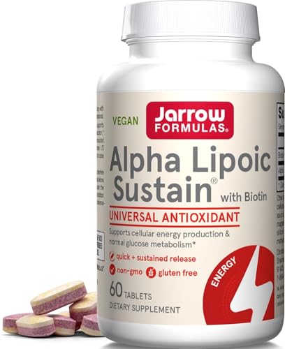 Jarrow Alpha Lipoic Sustain with Biotin