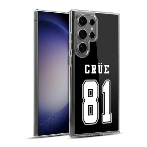 Funda de gel suave Motley Crue para Samsung Galaxy S23 Ultra 5G que evita arañazos traseros