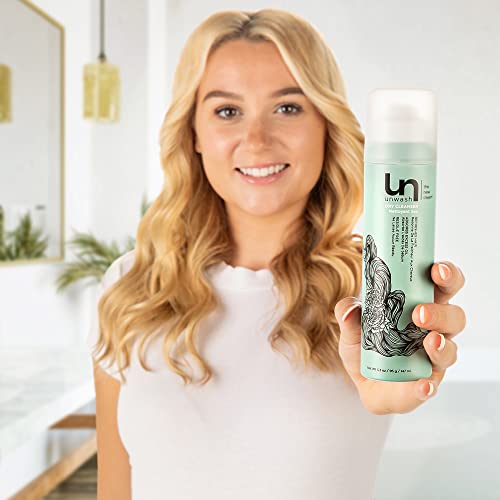 Unwash Dry Cleanser Spray For Hair: Lightweight Residue-Free Dry Shampoo Protects & Refreshes Hair, Non-Drying, Color-Safe Shampoo For Second Day Hair #TOP4