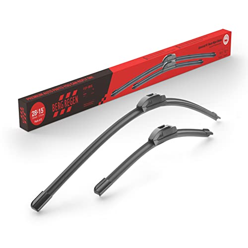 Image of BERG REGEN 28 inch+15 inch Windshield Wiper Blades Replacement for Nissan Sentra 2012-2019 - Genuine OEM Quality (Set of 2)