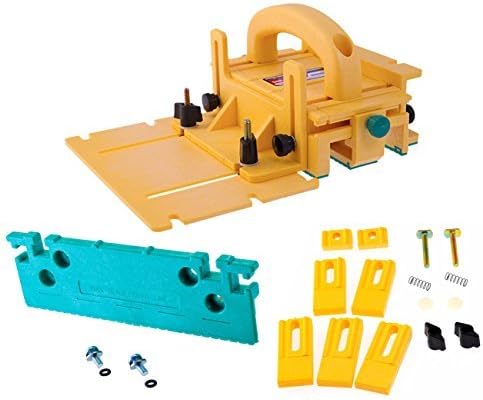 MICROJIG GRR-RIPPER GR-200,GRP-11G,GRGH-040 Advanced 3D Pushblock With 1/8" Leg Table Saw Accessory & Gravity Heel Kit