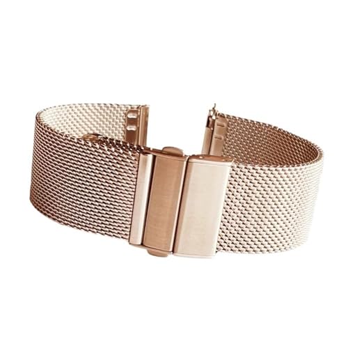 Bracelet de montre maille milanaise acier inoxydable accessoires poignet dégagement rapide