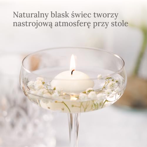 Bolsius Świece, Wosk Warzywny, Biały, 12 Sztuk