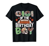Gigi Of The Birthday Boy Game Day Football T-Shirt