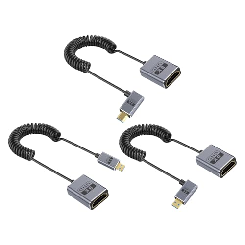 Câble de caméra enroulé 48 Gbit/s transmission standard 8K60Hz version 2.1