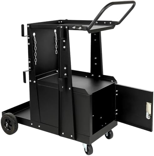 ATD Tools 7040 Heavy-Duty MIG Welder Cart - Portable Welding System Mobility
