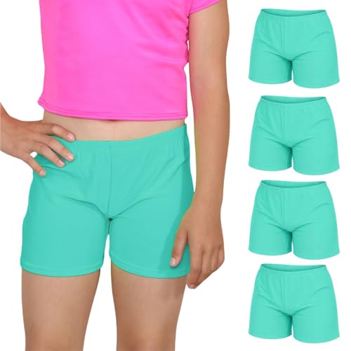 Pantalon de gym fille uni léger pour entraînement course à pied et cyclisme 3-13 ans