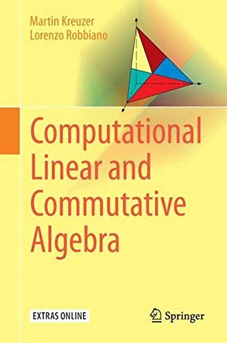Buy Computational Linear and Commutative Algebra — BookShops.in