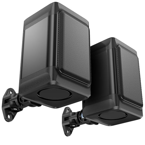 Saiyin Outdoor Indoor Speakers, 6Ω Wall Speakers for Patio Garage