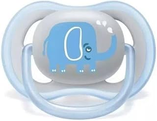 Chupeta Ultra Air 6 a 18 Meses Esterilizável Unidade Elefante - Philips Avent