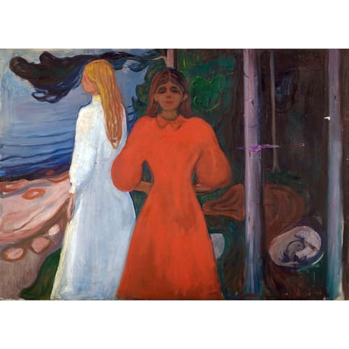 Impression giclée de qualité musée Munch Toile d'art d'archives