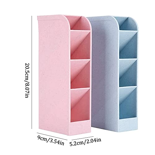 4Pcs Portapenne per Scrivania,Portapenne