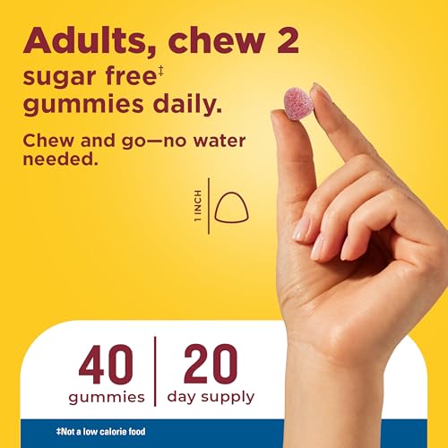 Nature Made Zero Sugar Magnesium Citrate Gummies 200mg per Serving, 40 Ct - image 5