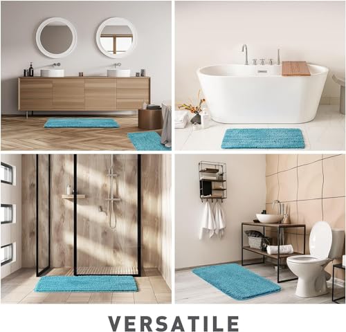 Image of The First Home Decor Modern Anti Slip doormats for Entrance Living Room Bedroom Kitchen Bathroom Doormat 1.5x3 feet (D2D16)